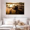 thumbnail image 2 of Elephant Stock Bass Fishing Set Wall Art - Horizontal Canvas Wall Art - Living Room Wall Decor - Hobbies And Lifestyle Canvas - Beige And Brown Decor - 48" x 32", 2 of 8