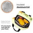 thumbnail image 3 of Defioc Sunflowers On A Yellow Background Print Lunch Box,Lunch Bag for Women Men Reusable Insulated Lunch Tote for Work/Office/Picnic/Travel, 3 of 6