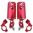 thumbnail image 2 of Lot de 2 Rétroviseurs de Vélo Réglables Pivotants Grand Angle Rétroviseurs en Alliage d'Aluminium Rétroviseurs de Sécurité, 2 of 7