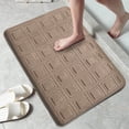 thumbnail image 4 of Bathroom Floor Mat Solid Color Sponge Absorbent Non Slip Bath Pad Thick Slow Door Mat For Bathroom Safety And Comfort Bath Mats For Bathroom, 4 of 6