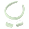 thumbnail image 3 of Unique Bargains 1 Pc Elegant Retro Jacquard Wide Hairband for Women 6.30"x5.71" Light Green, 3 of 3