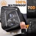 thumbnail image 3 of Vacuum Travel Kit, Reusable Vacuum Compression Travel Bag for Carry-On Suitcase and Backpack, 180° Open Vacuum Seal Packing Cube for Cloth, IPX7 Waterproof Travel Vacuum Bags with Pump(1PC+Pump, 49L), 3 of 10