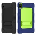 thumbnail image 2 of Hoibon Compatible With TCL NXTPAPER 11 Tablet Model 9466X6 2023 Model Case Heavy Duty Shockproof Rugged Protective with Kickstand Kids Friendly for TCL NXTPAPER 11 inch (Black+NavyGreen), 2 of 9