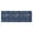 Dark Blue Celestial, variant on Black White Gothic Geometry Sun Moon Pattern Kitchen Rug Mat,Kitchen Runner Rugs Non Skid Washable,Decorative Kitchen Floor Mats for Kitchen,Sink,Laundry,17"x47.2"