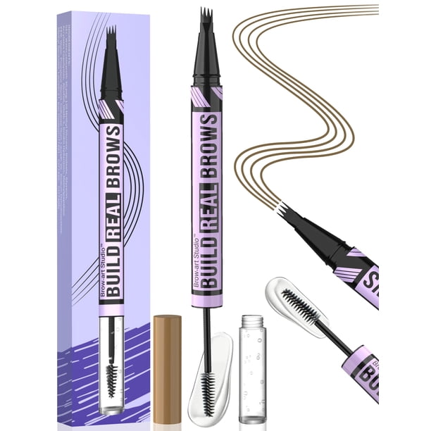 Bolígrafo y gel para cejas iMethod 2 en 1 para cejas con doble punta