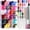 Medium Square Glossy, variant on Press Nails, 24 Colors 576 count Press Nails Almond, Medium Nails Full Cover, Glossy, False Nails with Glue