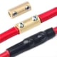 thumbnail image 4 of Bloque de Terminales de Latón Sin Presurizar con Tubo Termorretráctil, 80 A, 1 Entrada, 1 Salida, Conector de Cable Rápido Divisor de Alta Potencia., 4 of 5