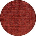 thumbnail image 1 of Ahgly Company Machine Washable Indoor Round Abstract Tomato Red Area Rugs, 5' Round, 1 of 7
