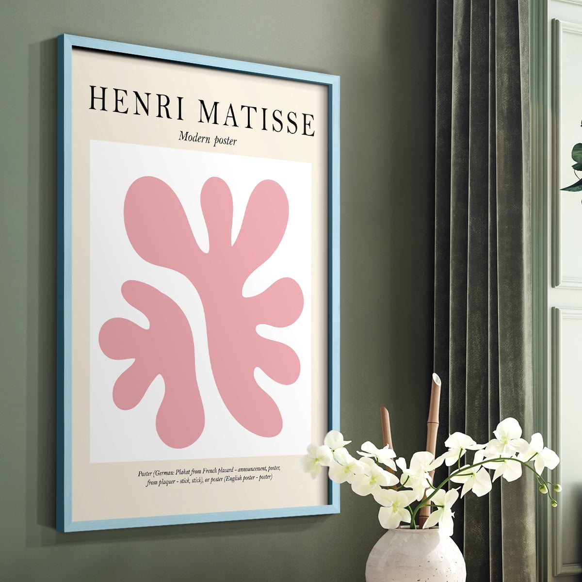 Matisse LXXII Framed Print - Solid Wood