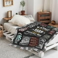 thumbnail image 2 of 85th Birthday Gifts for Men Blanket 60"x 50", Gifts for 85 Year Old Man, 85 Birthday Decorations for Men, Gift for 85 Year Old Man/Dad/Grandpa, 2 of 6