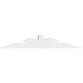 thumbnail image 2 of 60"W x 10"H x 4"D x 4"F, 4/12 Pitch, Saratoga Architectural Grade PVC Gable Bracket, 2 of 8