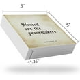 thumbnail image 7 of Zomyto 5x5 In Inspirational Bible Verse Blessed Are The Peacemakers Wooden Box Sign Matthew 5:9 Rustic Scripture Decor, 7 of 7