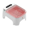 thumbnail image 1 of Alimentador automático de gatos cronometrados alimentación cronometrada para gatitos alimentos secos perros pequeños Rosa, 1 of 8