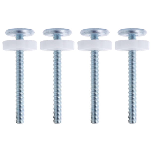 4 Pcs Pressure Mounted Baby Gate Threaded Spindle Rod Walk Thru Gates Screw Bolt
