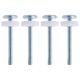 thumbnail image 1 of 4 Pcs Pressure Mounted Baby Gate Threaded Spindle Rod Walk Thru Gates Screw Bolt, 1 of 3
