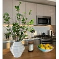 thumbnail image 4 of Artificial Plant, 3pcs 43.3 Inch Faux Greenery Stems Fake Tree Branches Ficus Twig Leaves for Vase Filler Shop Garden Office Home Decoration, 4 of 5