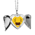 thumbnail image 1 of reir llorar amarillo lindo hermoso patron de chat en linea ilustración Alas de ángel collar colgante regalo de moda Unbranded M, 1 of 3