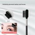 thumbnail image 4 of Stainless Steel Eyelash Comb, Dual Sides Rounded Teeth Eyelash Comb Lash Brush  For Daily Use, 4 of 8