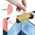 thumbnail image 6 of FORMRS Acrylic Clipboard with Low Profile Clip Standard A4 Letter Size, 12.5" x 9", Blue Geometric, 6 of 8