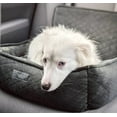 thumbnail image 4 of Nandog Pet Gear Luxury Dog Car Seat Bed (Large Quilted Dark Gray), 4 of 6