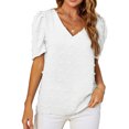 thumbnail image 4 of Femmes Blouse d'Été Femmes V Col Blouse Manches Courtes Blouse Blouse Blouse Blouse Blouse Blouse Blouse Blouse Blouse Blouse Blouse Blouse Blouse Blouse Blouse Blouse Blouse Blouse Blouse Blouse Blouse Blouse Blouse Blouse Blouse Blouse Blouse, 4 of 5