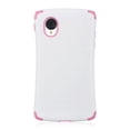 thumbnail image 2 of DreamWireless TPU Gel Case Cover For LG Google Nexus 5 D820, White/Hot Pink, 2 of 5