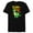 Black, variant on Disney Pixar Toy Story 4 Rex Fear Me Please T-Shirt- Short Sleeve Blended T-Shirt for Adults - Customized-Yellow