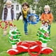 thumbnail image 5 of TURNMEON Gigante Inflable Árbol de Navidad Anillo Toss Party Juego Juguetes Niños Adultos Calcetín Familiar Rellenos Suministros de Fiesta de Navidad Favores Decoración Juegos de Interior al Aire Libre (4 Puntajes Santa Base, 4 Anillos) Zhivalor HMYH592, 5 of 6