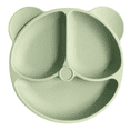 thumbnail image 1 of Assiettes en Silicone Divisées pour Bébé avec Forte Aspiration pour Tout-Petit, 1 of 5