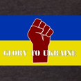 thumbnail image 3 of CafePress - Glory To Ukraine T Shirt - Mens Football Shirt, 3 of 4