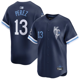 thumbnail image 1 of Camiseta clásica de béisbol azul marino de Salvador Pérez de los Kansas City Royals, con número de estrella bordado.-XXL, 1 of 2