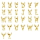 thumbnail image 3 of Collar con 26 letras en inglés, joyería para mujer, cadena corta distintiva para clavícula, colgante de letras de acero inoxidable galvanizado a la moda, 3 of 6