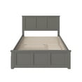 thumbnail image 6 of Madison Platform Bed with Matching Foot Board with Twin Size Urban Trundle Bed in Multiple Colors and Sizes, 6 of 9
