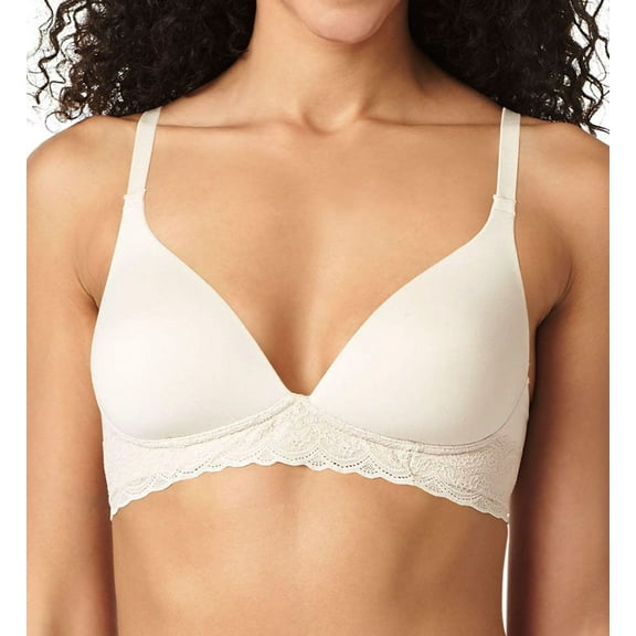 Women's Warner's RO5691A Cloud 9 Wire Free Triangle Bra (Butterscotch 36C)