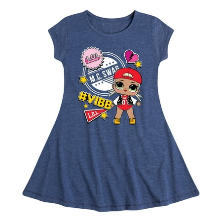 

Lol Surprise! - Mc Swag - Toddler And Youth Girls Fit And Flare Dress