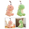 thumbnail image 1 of 4 dinosaurios de peluche de juguete decoración del hogar muñeco de peluche regalo de cumpleaños Verde claro+rosa Macarena muñeco de peluche de dinosaurio, 1 of 8