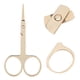 thumbnail image 4 of Tijeras para Cejas Ccdes Resistentes, 4 of 8