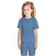 thumbnail image 5 of Balery Blue Gingham Conjunto de Pijama Infantil de Manga Corta con Estampado – Ropa de Dormir de Algodón Suave-X-Large, 5 of 5