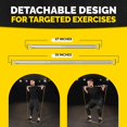 thumbnail image 3 of Resistance Band Bar Tribe Lifting, acero pesado, portátil, 3 of 7
