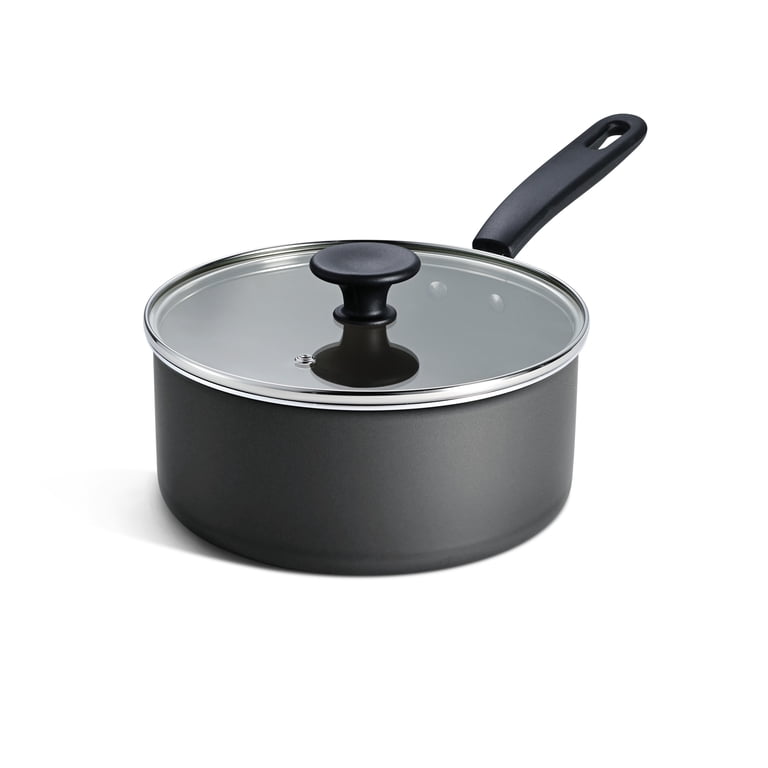 Tramontina Primaware 3-Quart Non-Stick Covered Sauce Pan, Gray photo 1