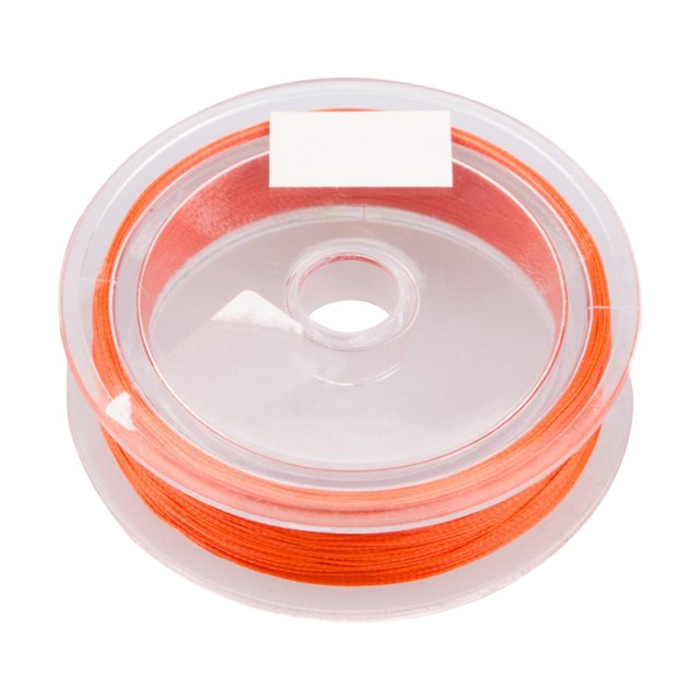 Bsvklp 50m 20/30LB Fly Lines Backing 8 Aparejos Pesca Trenzados Sin Encerar (naranja 30LB)