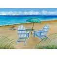 thumbnail image 3 of Betsy Drake TP997 24 x 30 in. Adirondack Chairs Outdoor Wall Hanging, 3 of 3
