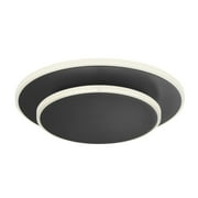Finesse Decor Luna Eclipse Wall Light Black Metal Dimmable Integrated LED