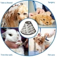 thumbnail image 4 of Hand-Drawn-Christmas-Elements-Design Soft Cat Dog Recovery Collar Adjustable Cat Cone Wound Healing Protective After Surgery for Puppy Cones After Surgery, 4 of 7