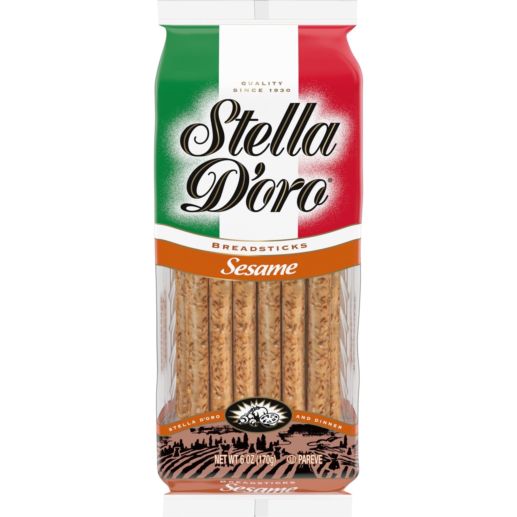 Stella D'oro Sesame Breadsticks, 6 oz