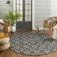 thumbnail image 5 of Livabliss Outdoor Rugs, 2x3 Eagean Traditional Charcoal Area Rug for Patio, Porch, Deck, Backyard, Waterproof Indoor Outdoor Carpet (2' x 2'11"), 5 of 8