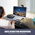 thumbnail image 4 of Webcam HD avec Microphone, Caméra Web Sans Pilote USB pour Windows 10 8 7, 4 of 7