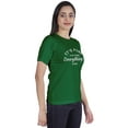 thumbnail image 2 of Inkmeso Crew Neck T-shirt It's Fine I'm Fine Everything's Fine" Letter Printed Inspirational Jersey Top For Women, 2 of 9