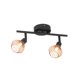 thumbnail image 1 of Yuarrent Lámpara de Techo LED Foco de Techo Retro Industrial Jaulas Metálicas 2 Bombillas G9 Iluminación y accesorios Blanco cálido Yuarrent HA025335-02, 1 of 1