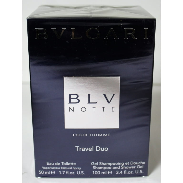 Bvlgari Blv Notte Pour Homme 2 Pcs Set Travel Duo For Men Discontinued